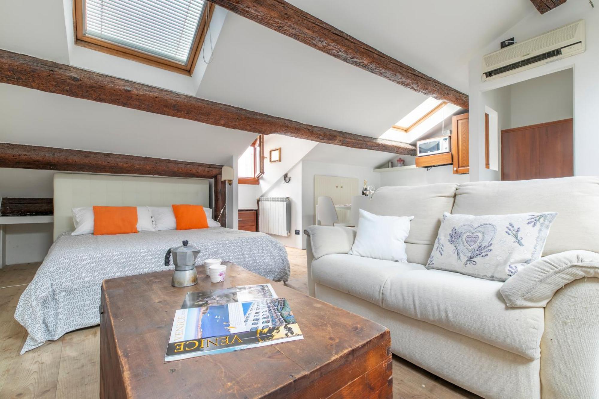 ונציה Nice Lovely Attic For 4 Person With Wifi - A/C מראה חיצוני תמונה