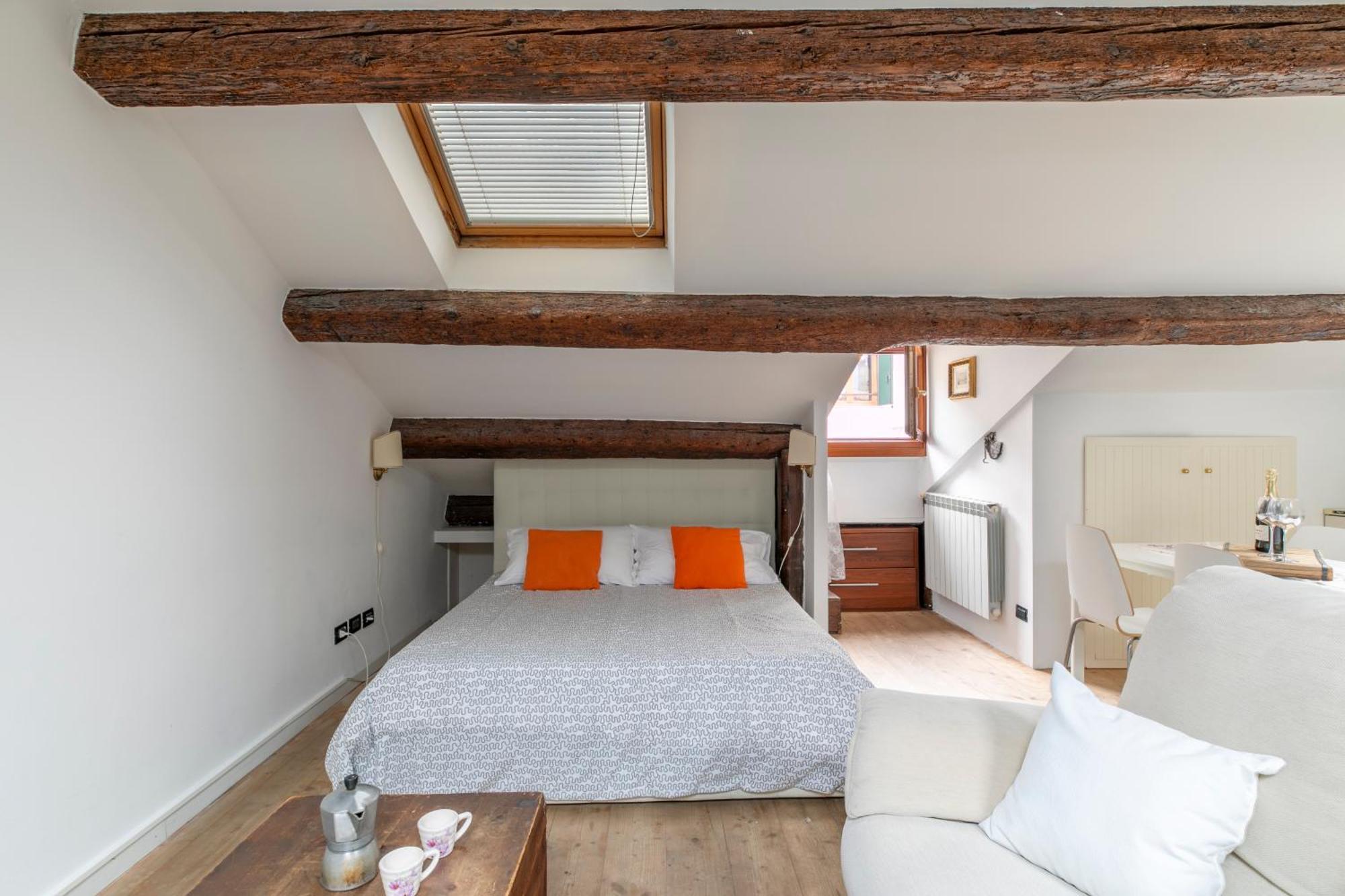 ונציה Nice Lovely Attic For 4 Person With Wifi - A/C מראה חיצוני תמונה