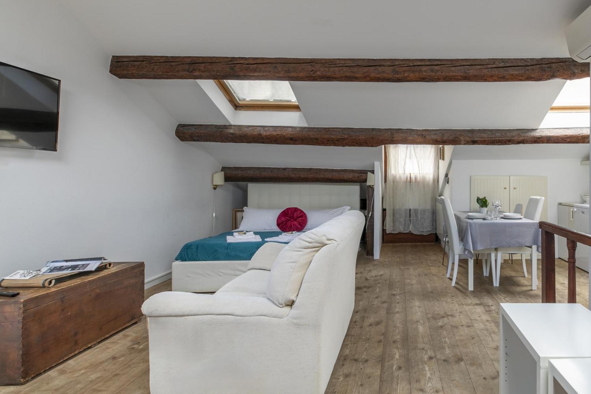 ונציה Nice Lovely Attic For 4 Person With Wifi - A/C מראה חיצוני תמונה