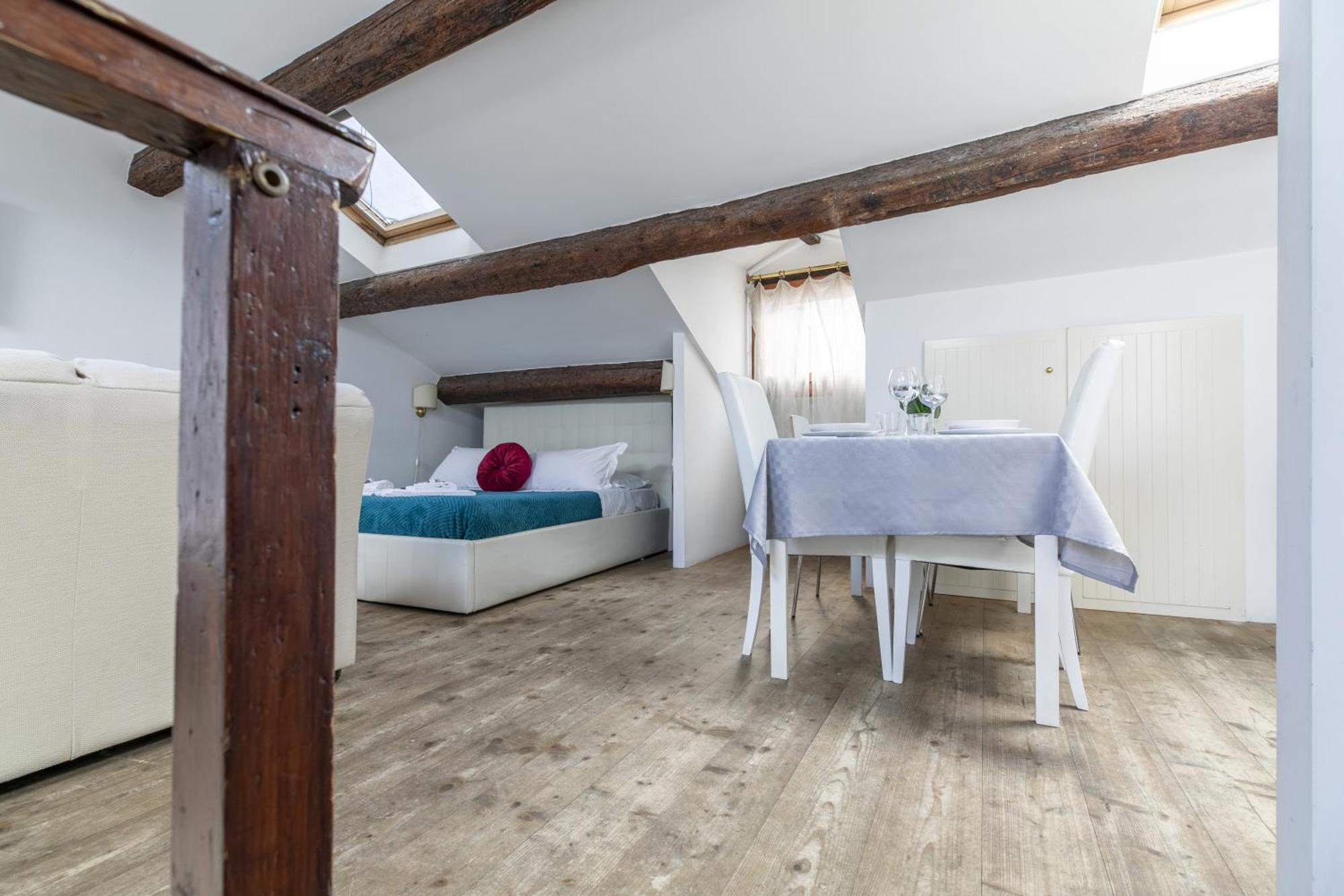 ונציה Nice Lovely Attic For 4 Person With Wifi - A/C מראה חיצוני תמונה