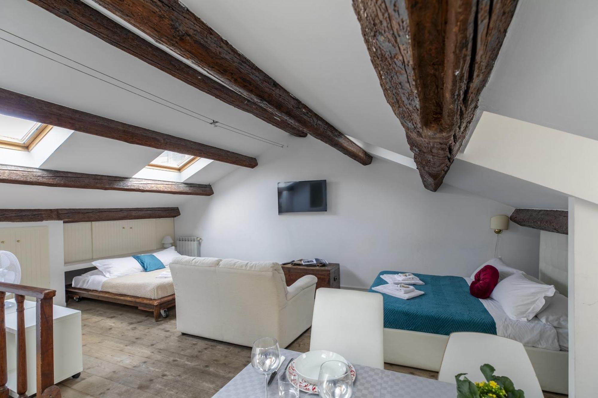 ונציה Nice Lovely Attic For 4 Person With Wifi - A/C מראה חיצוני תמונה