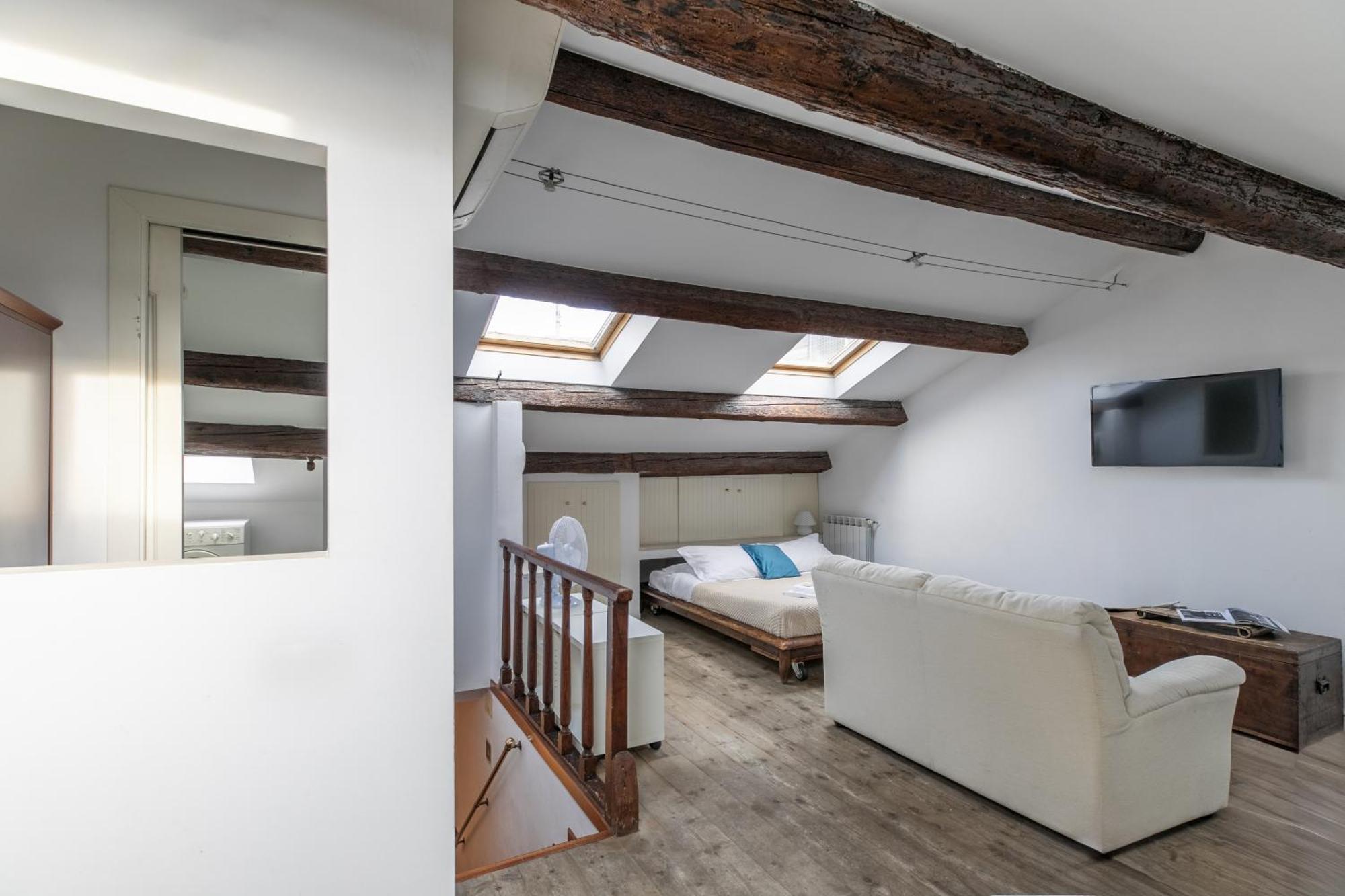 ונציה Nice Lovely Attic For 4 Person With Wifi - A/C מראה חיצוני תמונה