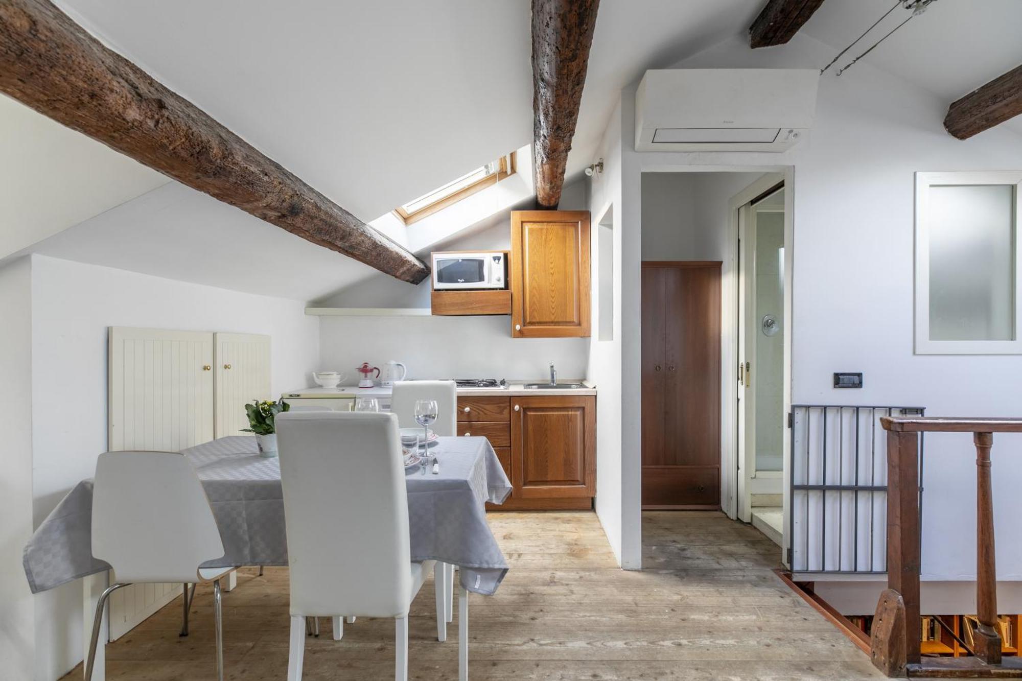 ונציה Nice Lovely Attic For 4 Person With Wifi - A/C מראה חיצוני תמונה