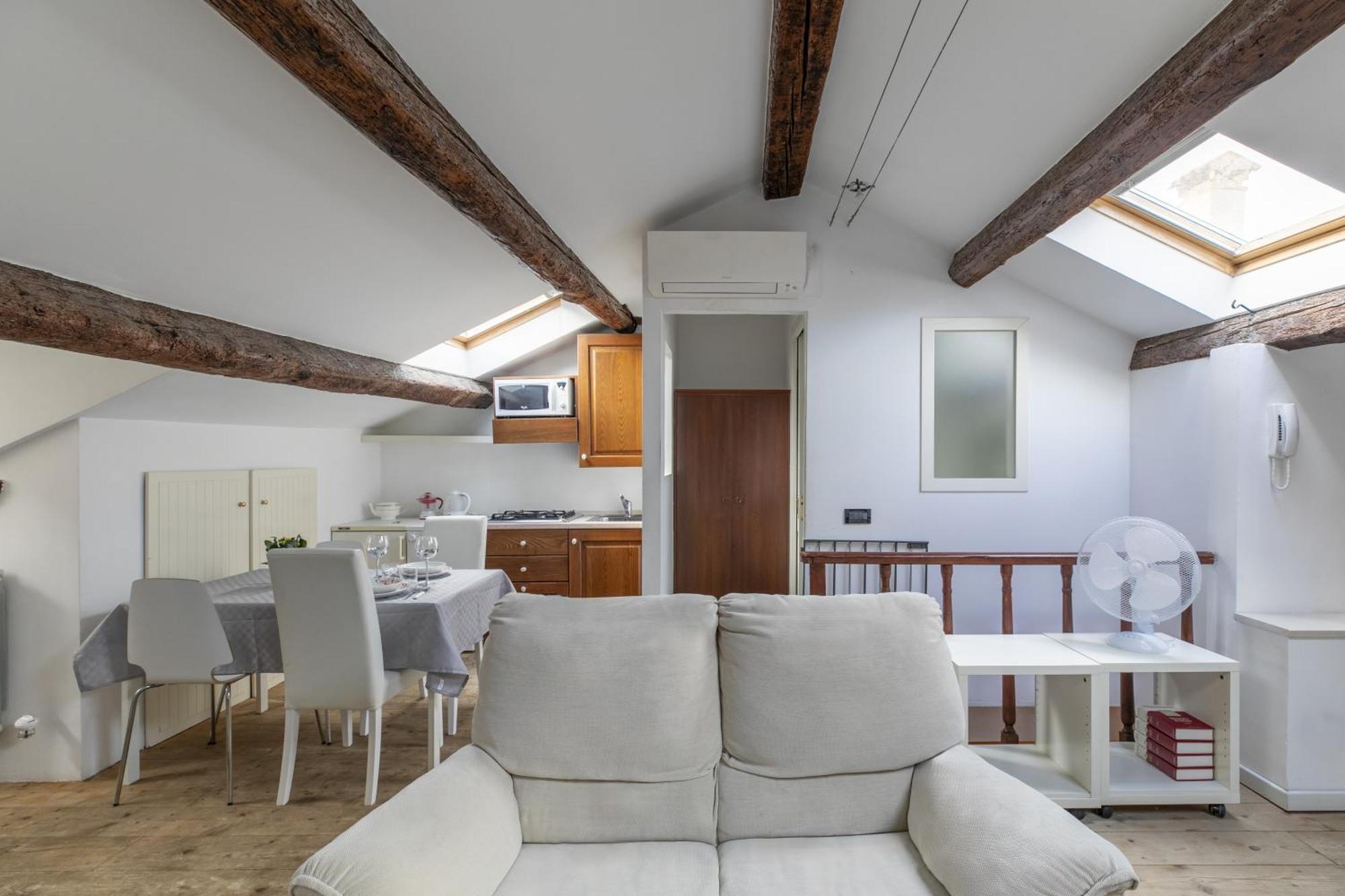 ונציה Nice Lovely Attic For 4 Person With Wifi - A/C מראה חיצוני תמונה