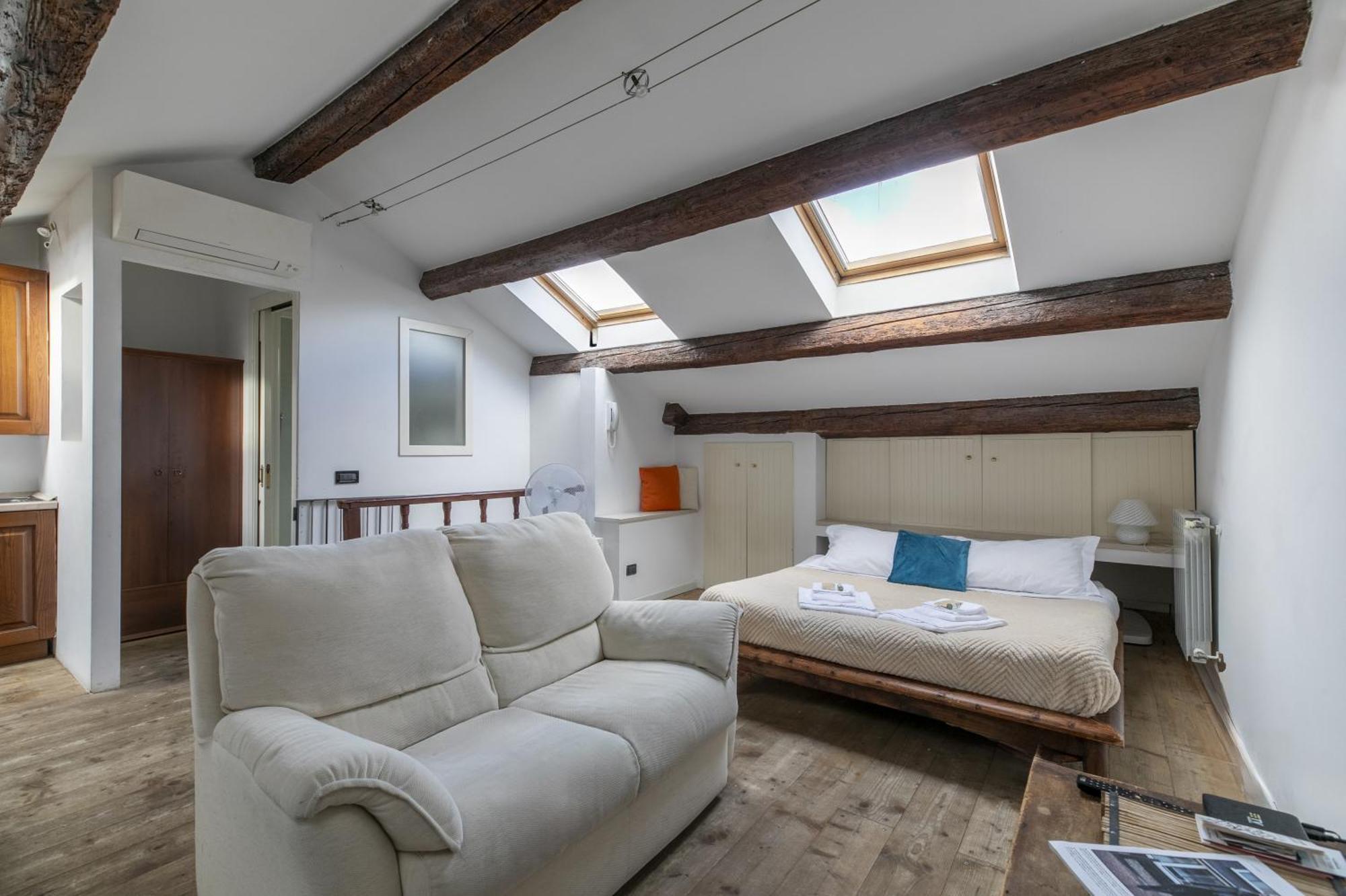 ונציה Nice Lovely Attic For 4 Person With Wifi - A/C מראה חיצוני תמונה
