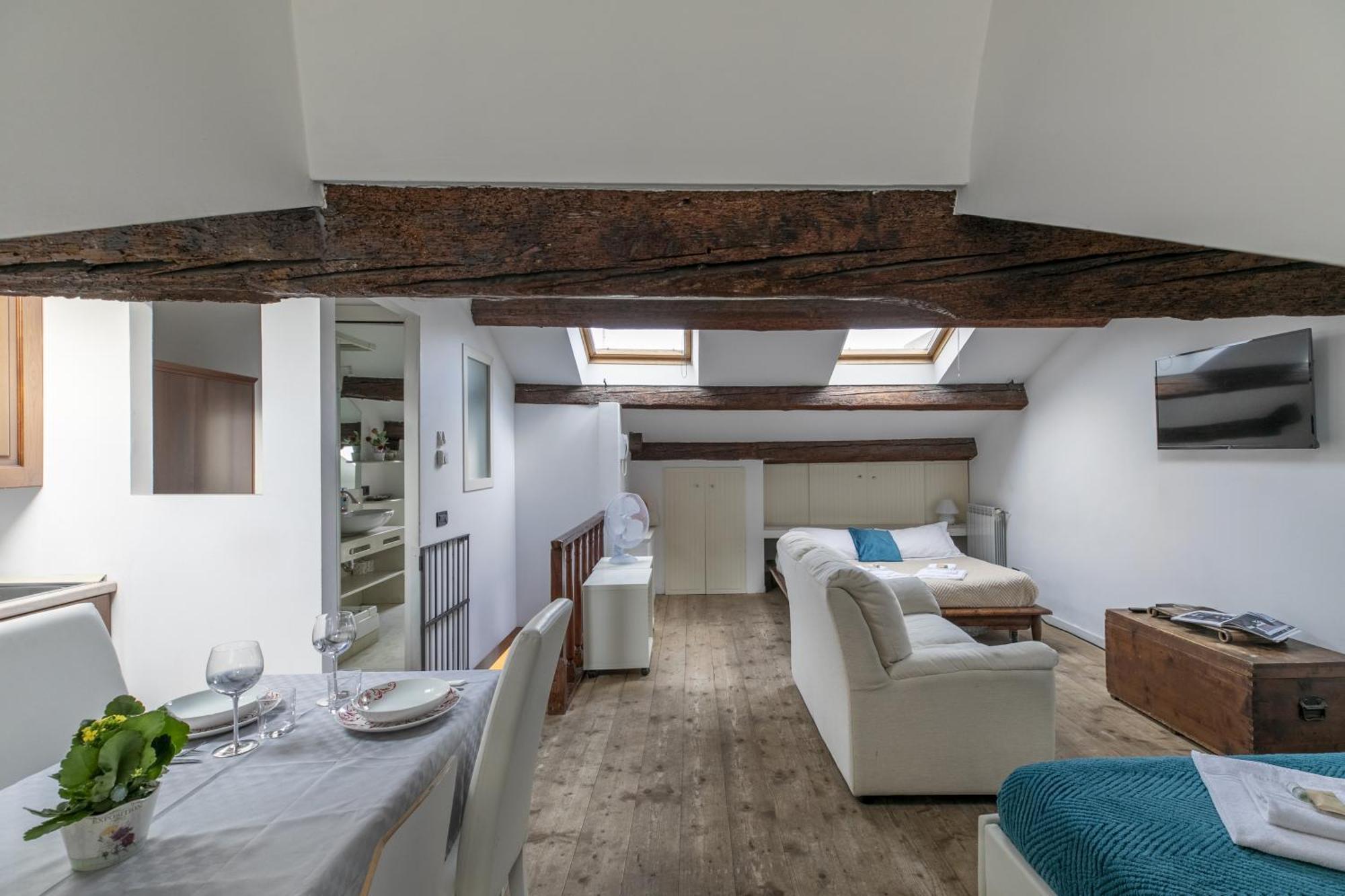 ונציה Nice Lovely Attic For 4 Person With Wifi - A/C מראה חיצוני תמונה