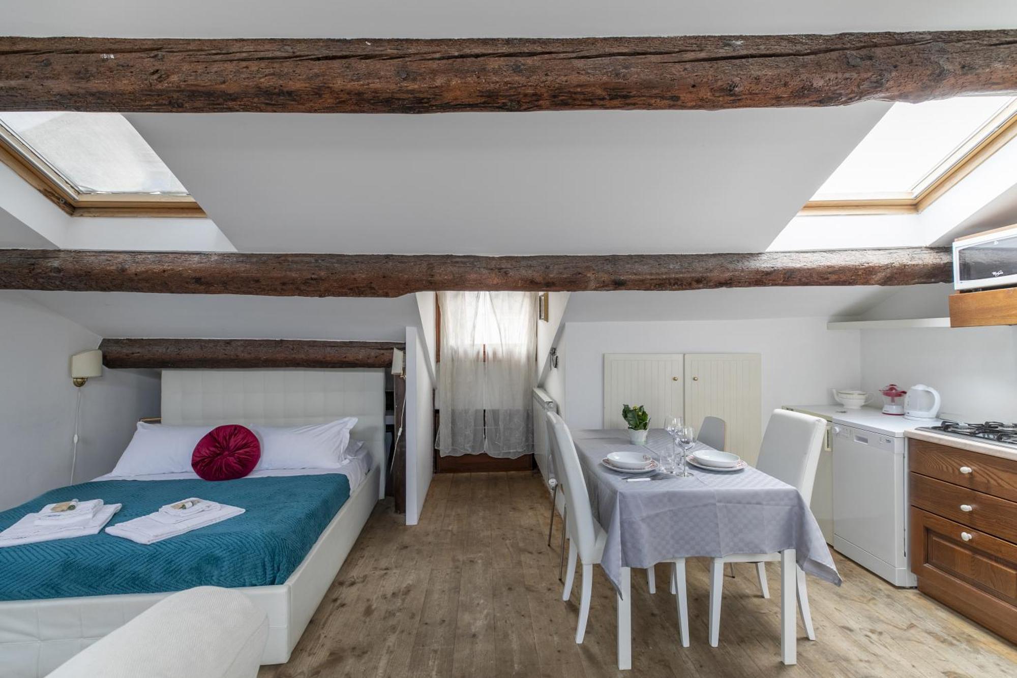 ונציה Nice Lovely Attic For 4 Person With Wifi - A/C מראה חיצוני תמונה