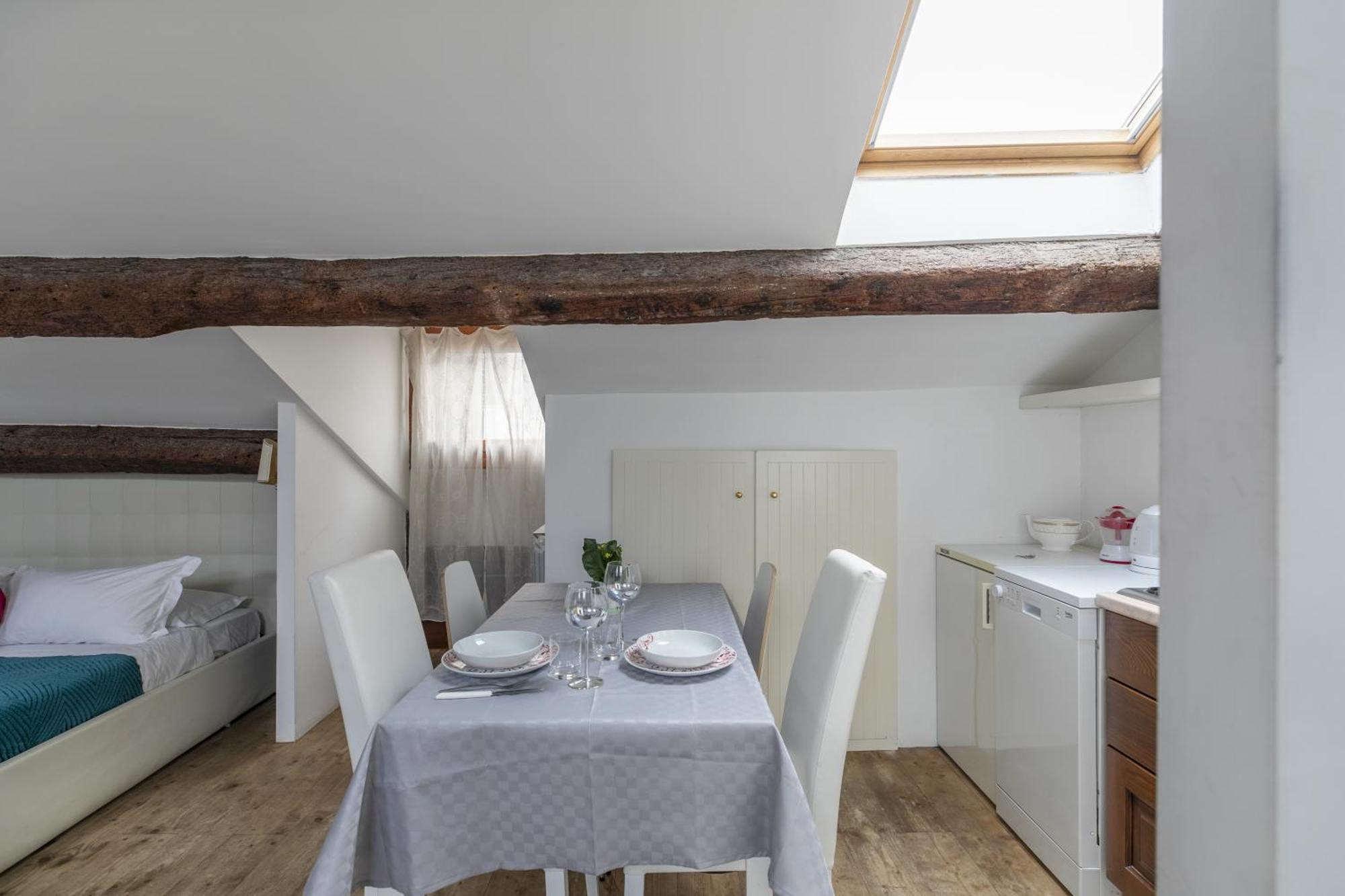 ונציה Nice Lovely Attic For 4 Person With Wifi - A/C מראה חיצוני תמונה