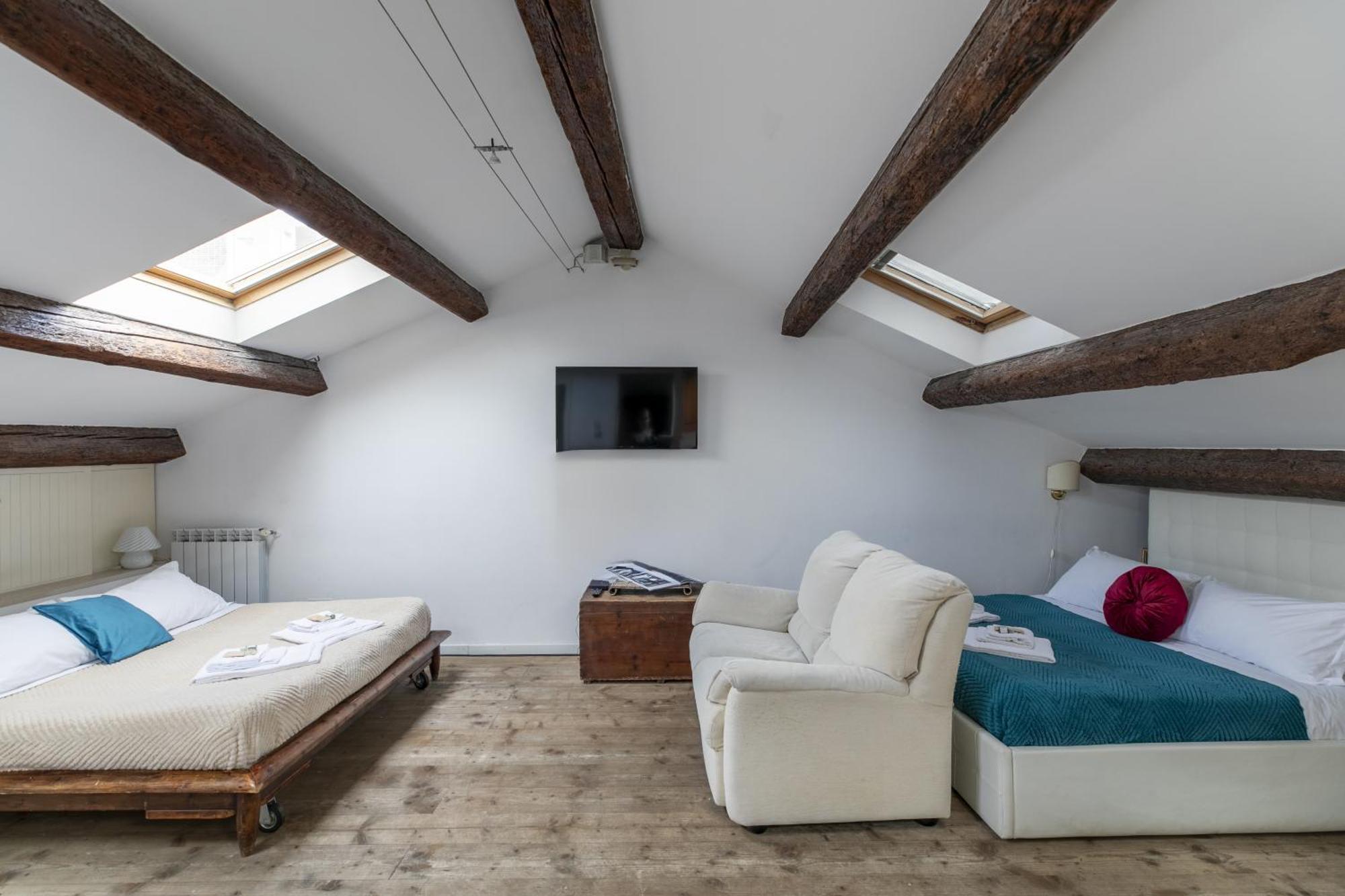ונציה Nice Lovely Attic For 4 Person With Wifi - A/C מראה חיצוני תמונה